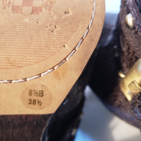 Vince Camuto Christies Dark Brown Platform Clogs - Picture 10 of 12